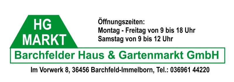Barchfelder Haus- und Gartenmarkt GmbH