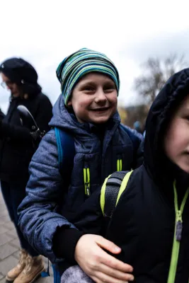 * FSV-Kids waren Einlaufkinder bei  Hannover 96 **