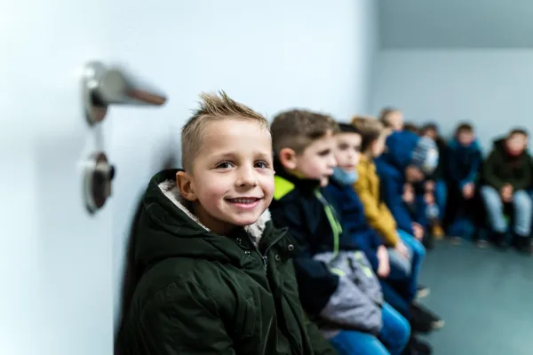 * FSV-Kids waren Einlaufkinder bei  Hannover 96 **